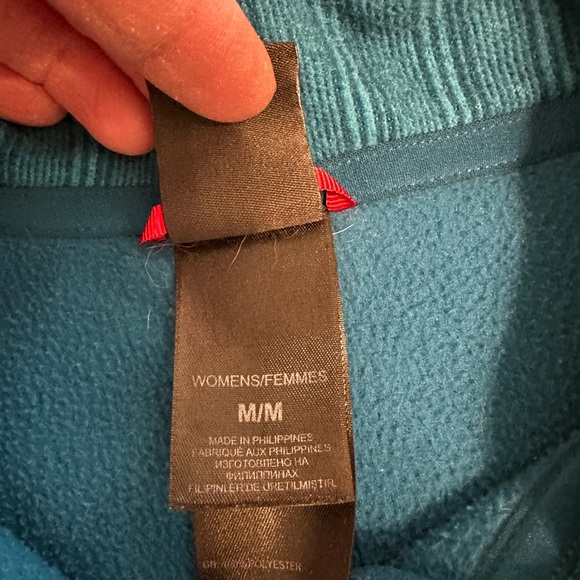 The North Face Blue Polartec Classic Pullover Top - Picture 3 of 4